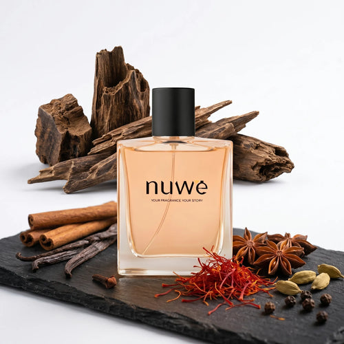 Turkish Oud men's oriental woody high concentration perfume bottle — Nuwe Perfumes handcrafted Kerala