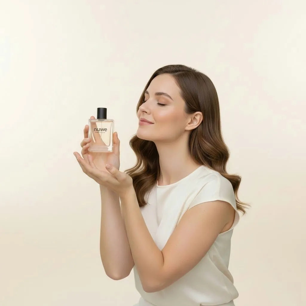 Dark Vanilla warm, gourmand sweet — long-lasting women's evening and date night perfume Nuwe Perfumes Kerala