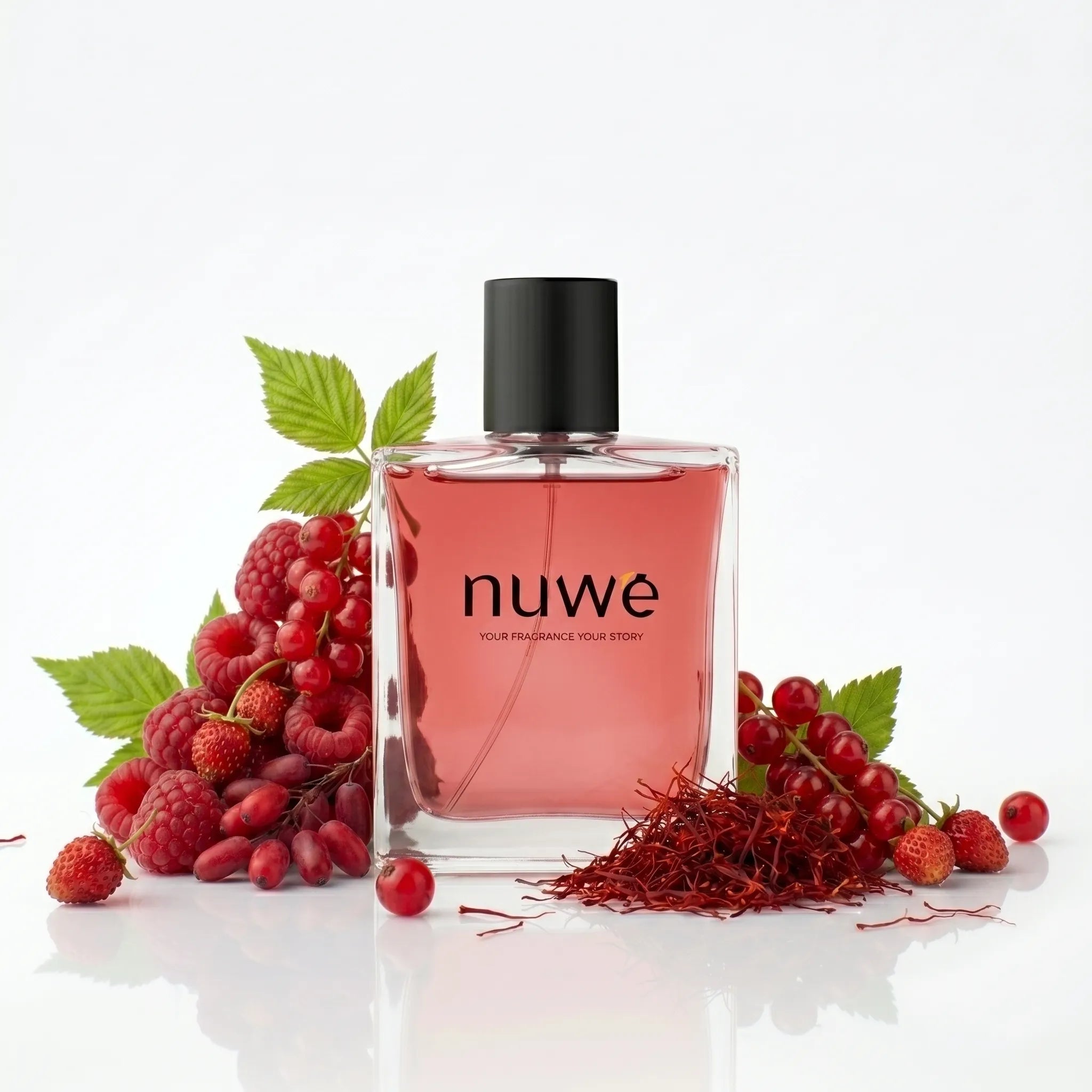 Her Bloom women's fresh floral high concentration perfume bottle — Nuwe Perfumes handcrafted Kerala