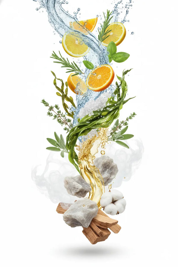Marezza marine perfume top heart base notes — fresh aquatic long-lasting fragrance with imported perfume oils