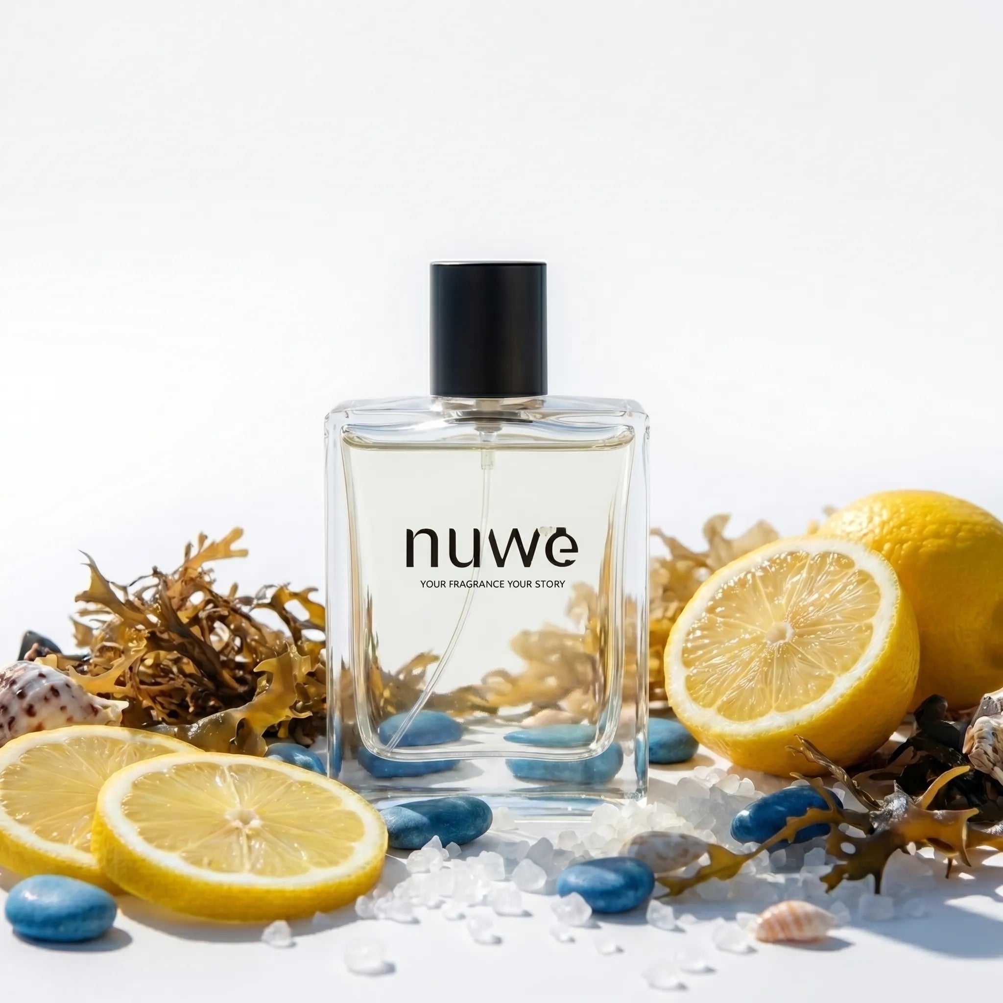Marezza men's marine aquatic perfume bottle — sea breeze fresh long-lasting fragrance by Nuwe Perfumes Kerala