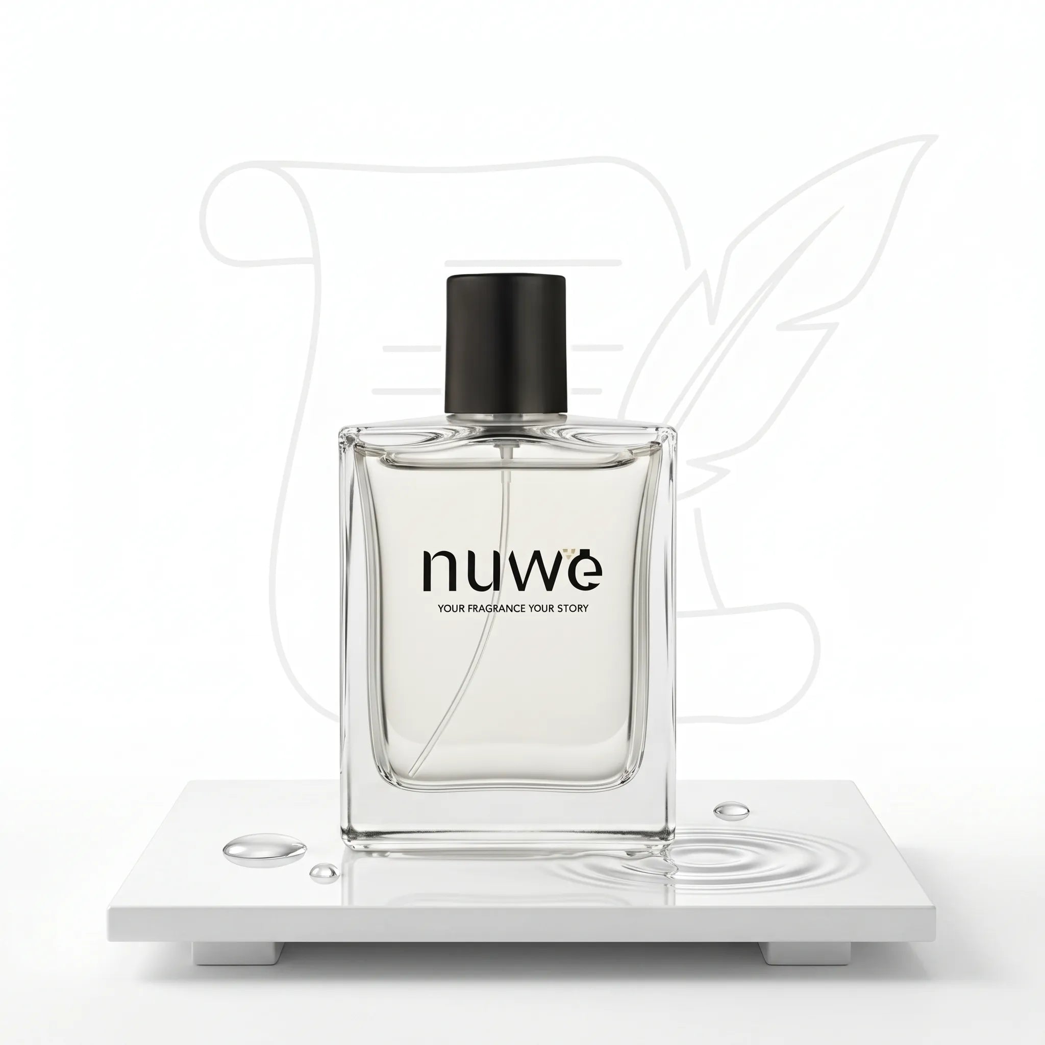 Musk Layali skin-close, soft musk — long-lasting unisex daily wear perfume Nuwe Perfumes Kerala