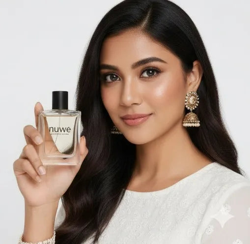 Night Rose mysterious, rose-led — long-lasting women's evening perfume Nuwe Perfumes Kerala