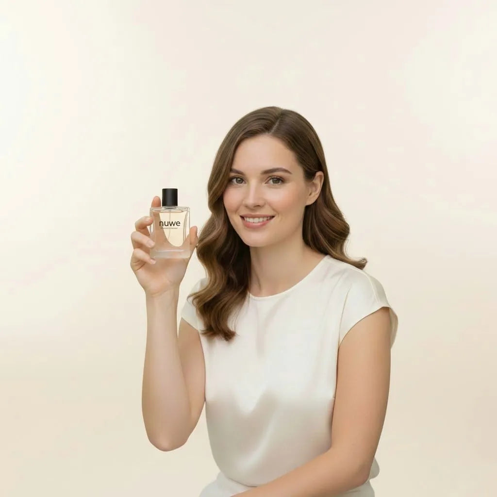 Pinkshell light, clean office-ready — long-lasting women's daily wear and office perfume Nuwe Perfumes Kerala