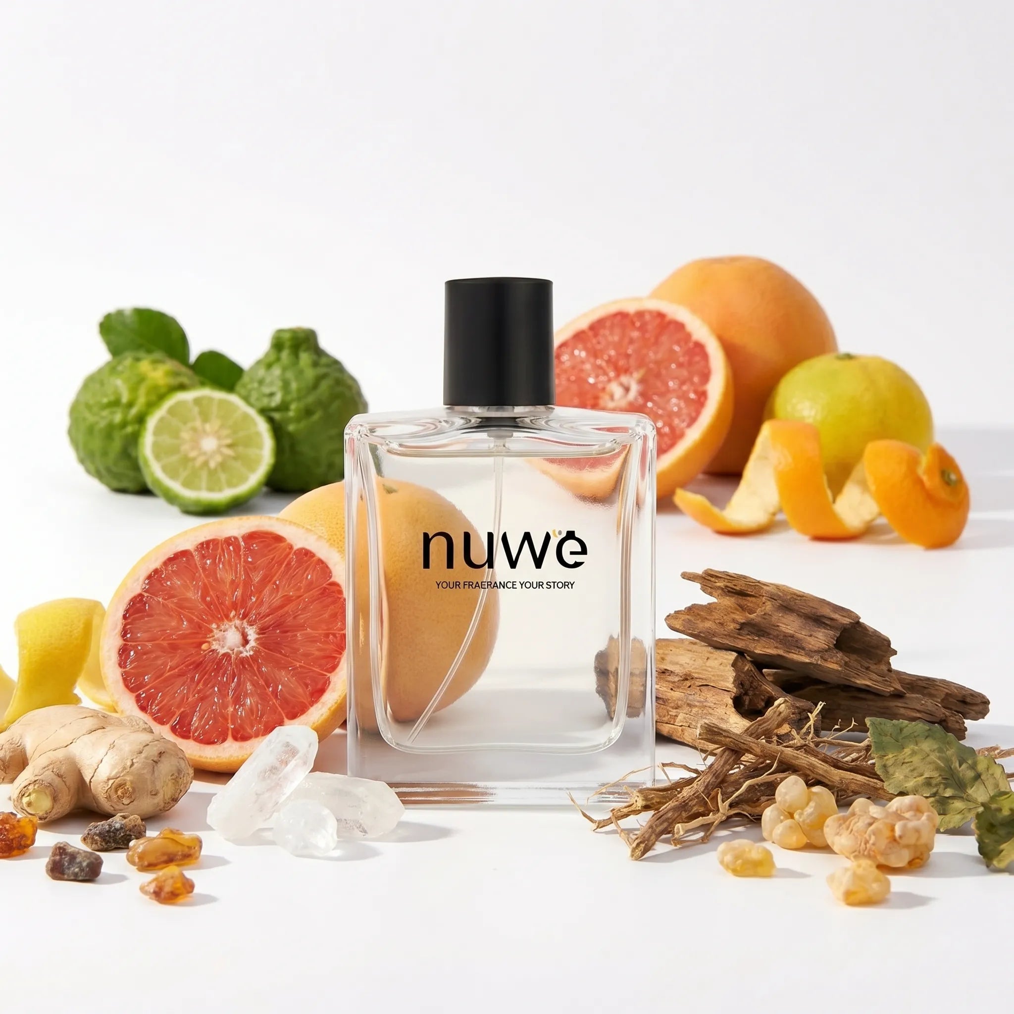 Roar men's woody spicy high concentration perfume bottle — Nuwe Perfumes handcrafted Kerala