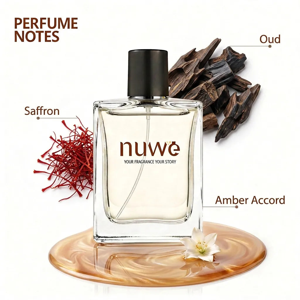 Royal Tonka fragrance notes — tonka bean, amber, vanilla, warm woods — imported perfume oils Nuwe Perfumes