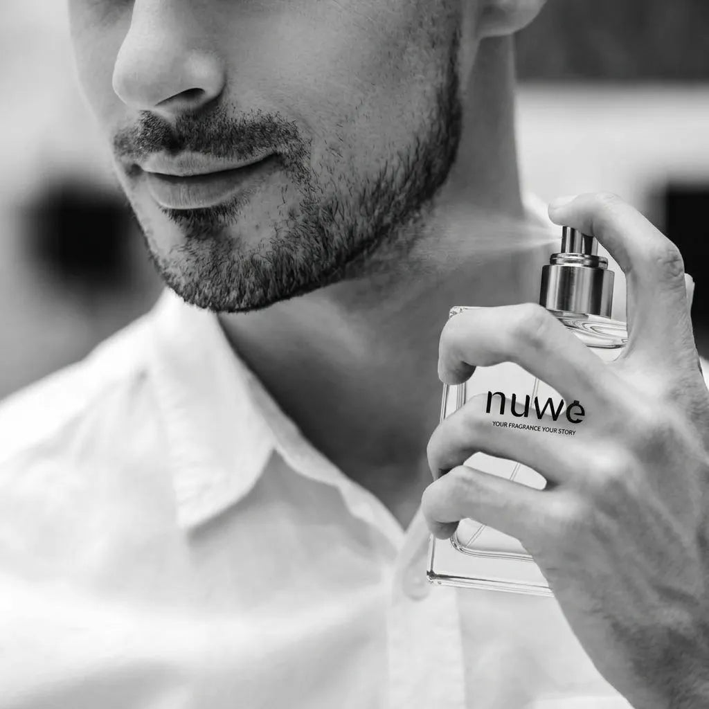 Royal Wood refined, woody — long-lasting unisex date night and evening perfume Nuwe Perfumes Kerala
