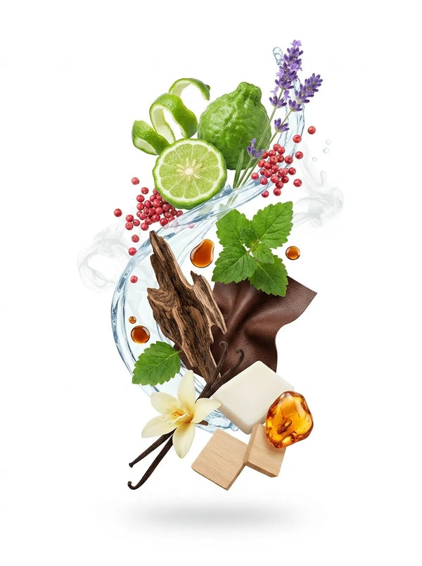 Valley of Dreams Fresh Woody perfume top heart base notes — high concentration imported oil Nuwe Perfumes