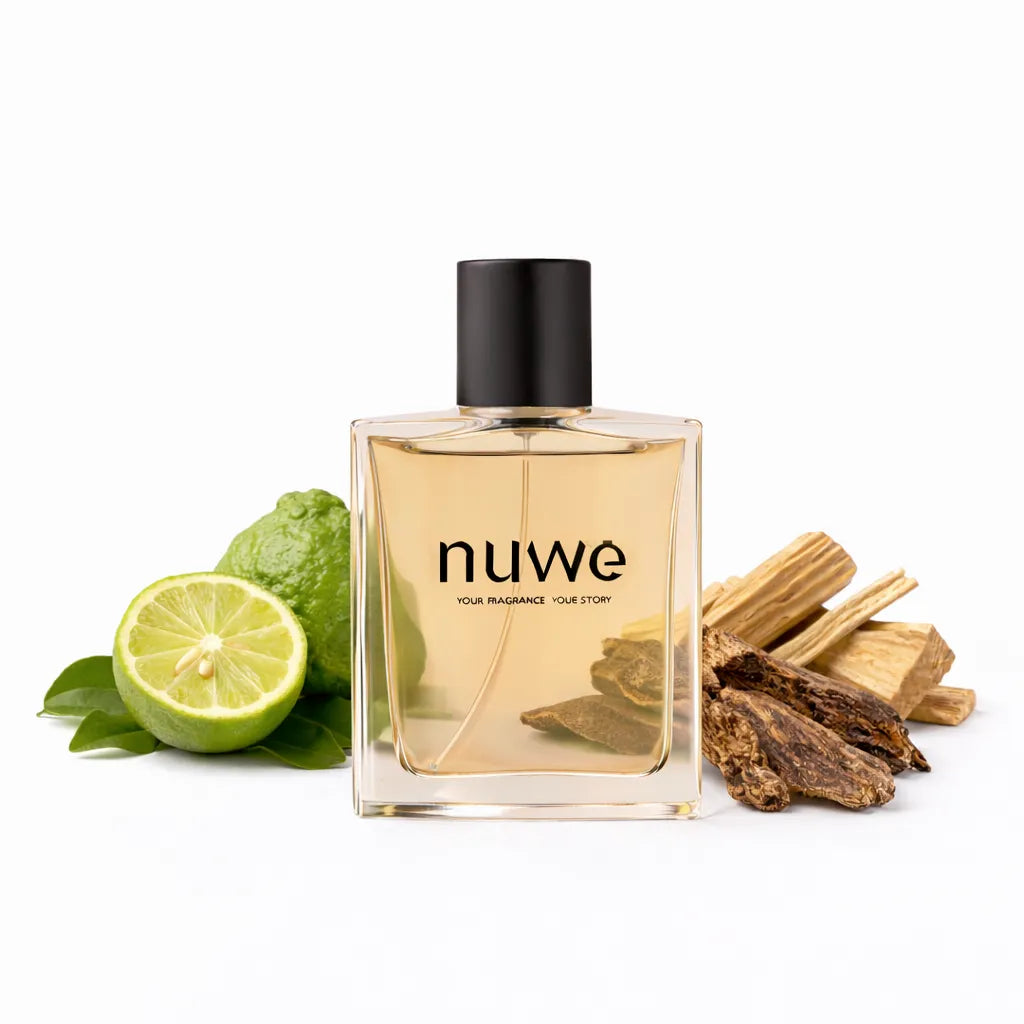 Valley of Dreams unisex fresh woody high concentration perfume bottle — Nuwe Perfumes handcrafted Kerala