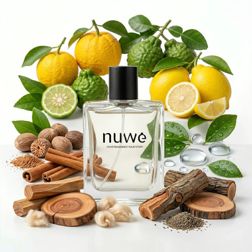 Y Crush unisex fresh spicy high concentration perfume bottle — Nuwe Perfumes handcrafted Kerala