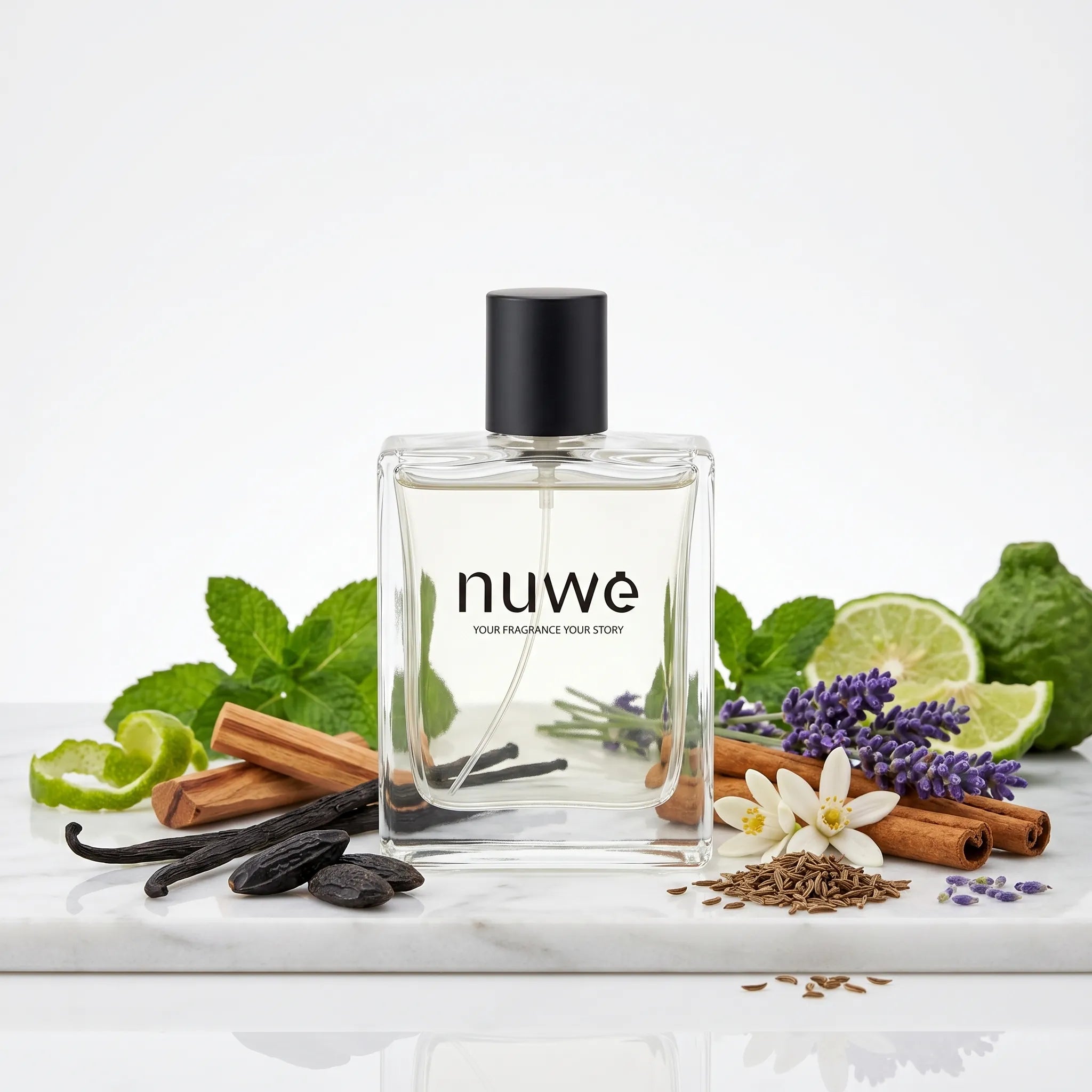 Zansibar men's spicy woody high concentration perfume bottle — Nuwe Perfumes handcrafted Kerala